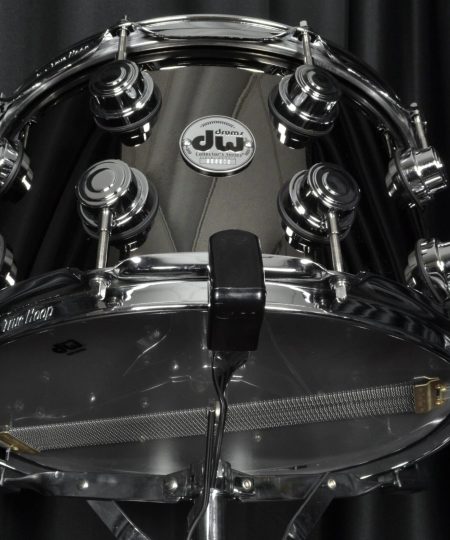 Alternative view of DW Drums 8x14 in. Collector's Series Snare Black Nickel Brass Chrome Hardware