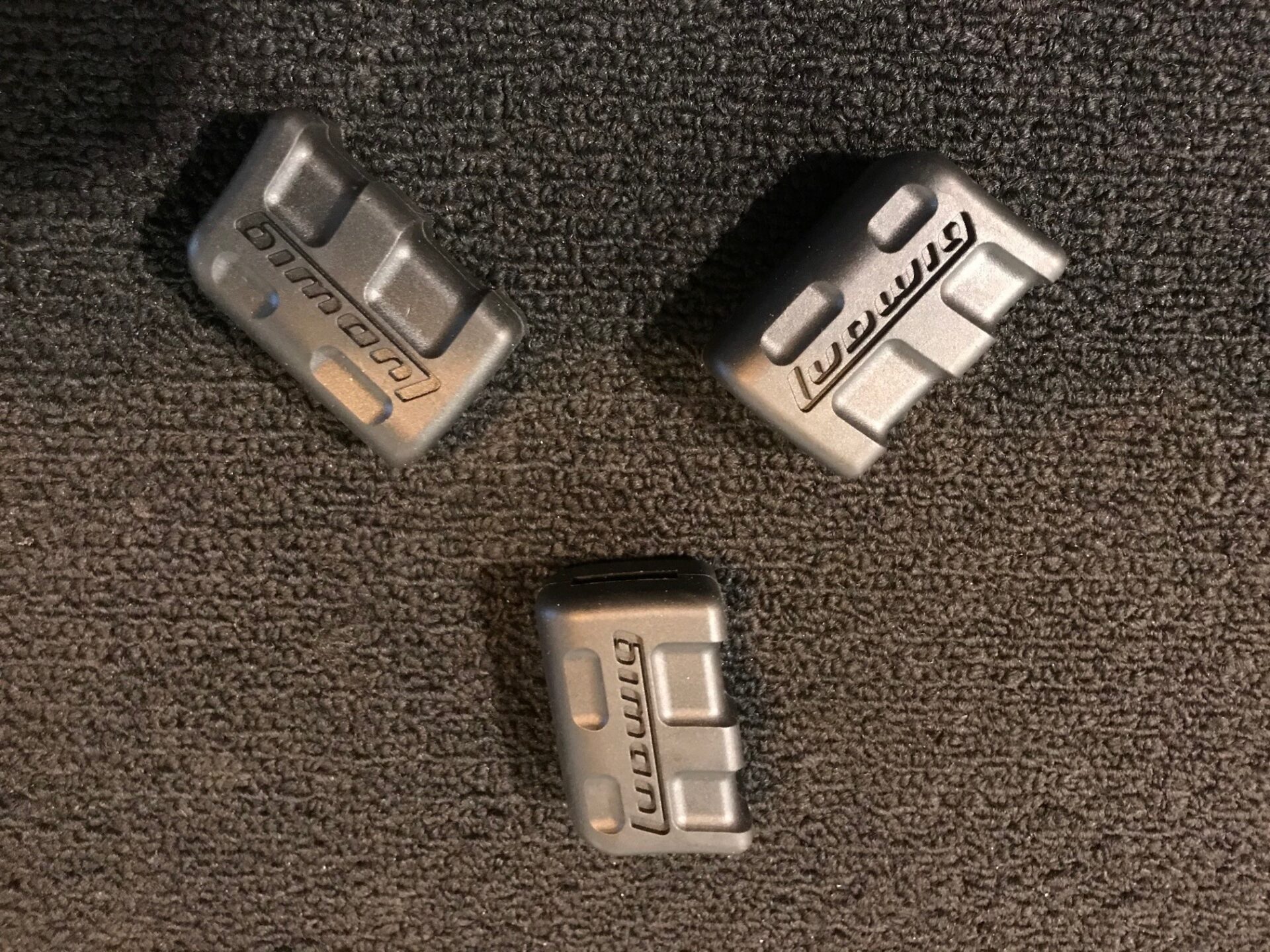 Ludwig Parts PLH1113 One Position Classic Rubber Tip 3-Pack for Flat Base - Image 2