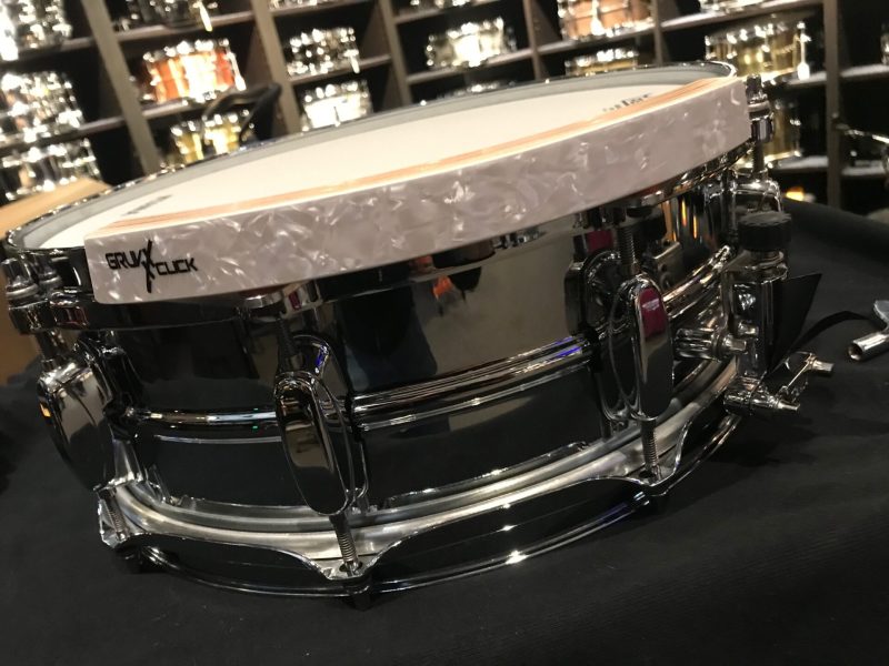 Gruv-X X-Click White Marine Pearl Maple / Copper Wedge for Enhanced Snare Cross Stick