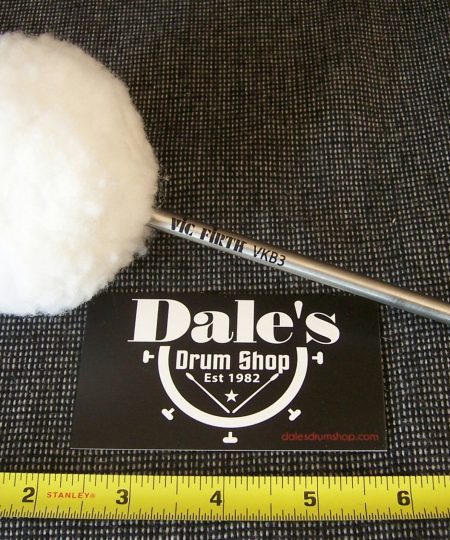 Alternative view of Vic Firth VicKick Bass Drum Beater VKB3 Fleece Head