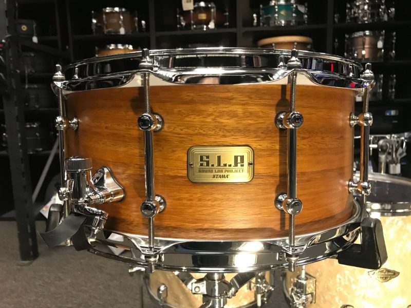 TAMA S.L.P. Bold Spotted Gum 6.5x14 Snare Drum LSG1465SNG