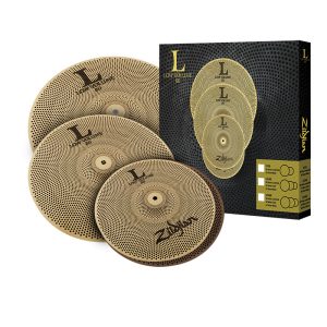Zildjian Set Low Volume L80 LV468 14 in. Hi Hats 16 in. Crash 18 in. Crash/Ride