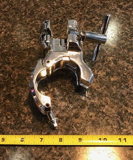 Alternative view of Gibraltar Hardware SC-GCRQT Chrome Quick Release Drum Rack T-Leg Clamp