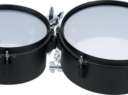 TAMA MT810STBK 8 in. and 10 in. Steel Mini-Tymps w/ Clamp