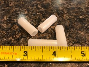 Gibraltar Hardware SC-CS6MM-4 4-Pack 6mm Essential Nylon Cymbal Tilter Sleeves Also Fits 1/4 x 20