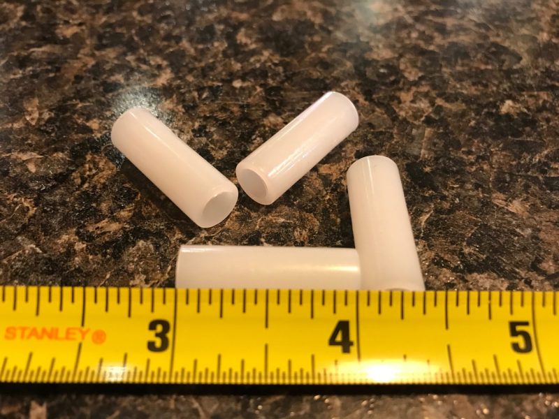 Gibraltar Hardware SC-CS6MM-4 4-Pack 6mm Essential Nylon Cymbal Tilter Sleeves Also Fits 1/4 x 20