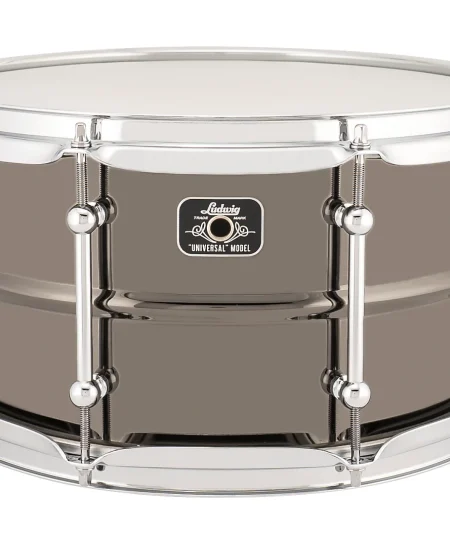 Ludwig Universal Brass 7×13 Snare Drum LU0713C With Chrome Hardware