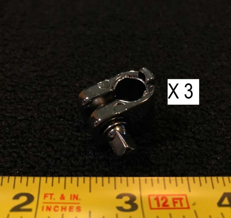 Ludwig Parts P1728 3-Pack Quick-Set Clamp Memory Lock 9.5mm for Classic P1216D