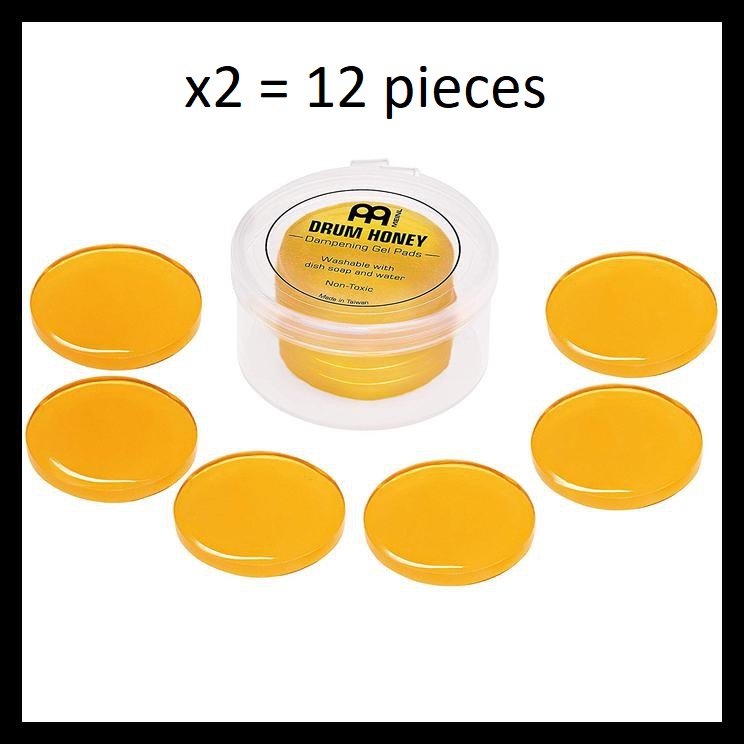 Meinl Drum Honey 12-Pack MDH Tom Snare Drum Dampeners Tone Control