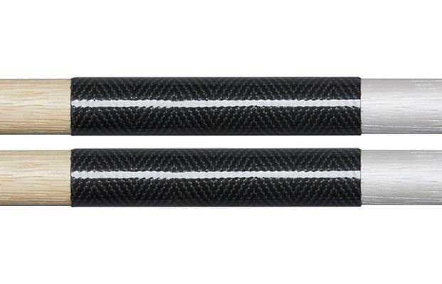 Drums Sticks Vater Stick Shield VSS Pair Carbon fiber Drumstick Shields Black - Image 2