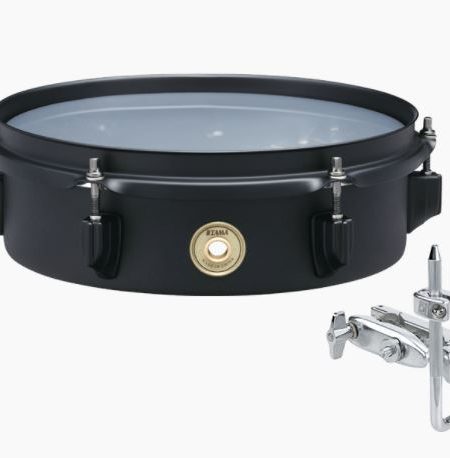 TAMA BST103MBK 10 in. Black Mini-Tymp Metalworks Effects Snare Drum