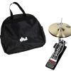 DW Drum Workshop 5500LB Lowboy Hi Hat Stand with Cymbals and Case DWCP5500LB