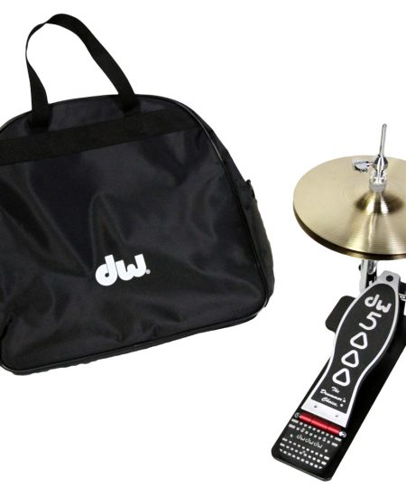 DW Drum Workshop 5500LB Lowboy Hi Hat Stand with Cymbals and Case DWCP5500LB