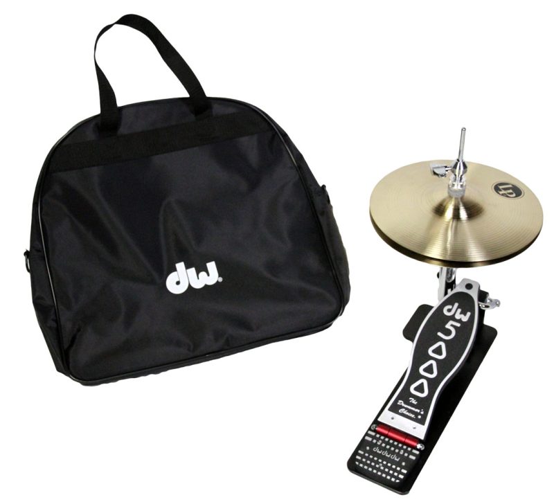 DW Drum Workshop 5500LB Lowboy Hi Hat Stand with Cymbals and Case DWCP5500LB