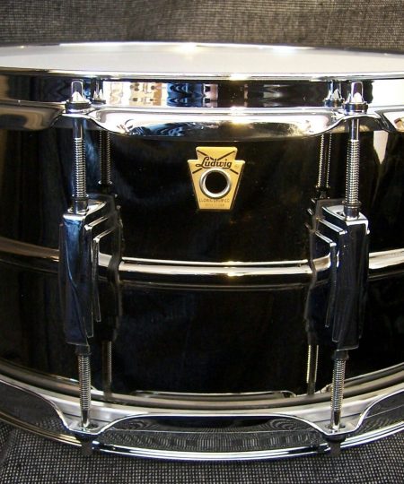 Ludwig USA Black Beauty 6.5x14 Brass Snare Drum LB417