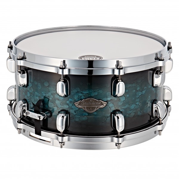 Tama Starclassic Performer Maple / Birch 6.5x14 Snare Drum Molten Steel Blue Burst MBSS65 MSL