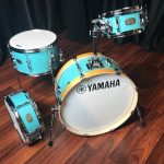 Yamaha Stage Custom Hip Compact Birch Matte Surf Green 4pc Drum Set