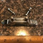 INDe Independent Drum Lab UBP Universal Cast Snare Drum Butt Plate Chrome