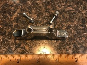 INDe Independent Drum Lab UBP Universal Cast Snare Drum Butt Plate Chrome
