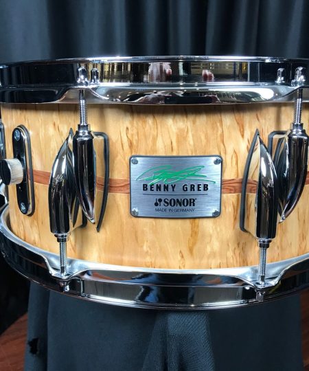 Sonor Drums Benny Greb Signature Beech 13x5.75 2.0 Snare Drum Scandinavian Birch Outer SSD-130575-BGSDW2