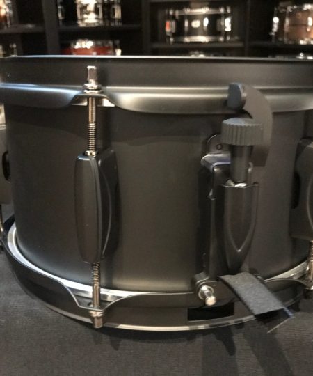Alternative view of Tama Drums BST1055MBK Metalworks 5.5x10 in. 1mm Steel Snare Drum With Bracket