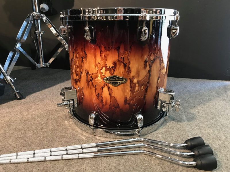 Tama Walnut / Birch 16×16 Floor Tom Molten Brown Burst WBSF16D MBR