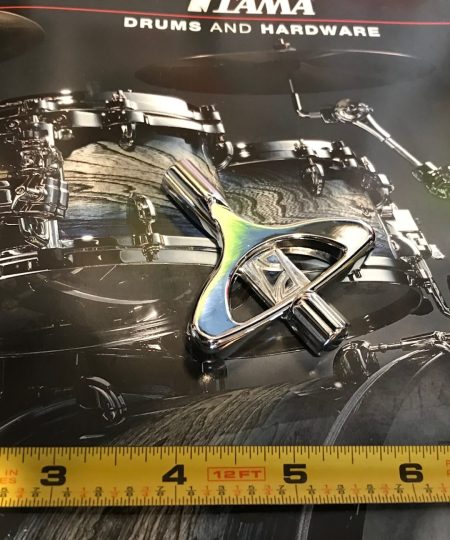 Alternative view of TAMA TDK10 Chrome Drum Key with Quick-Turn Knob and Large EZ Grip