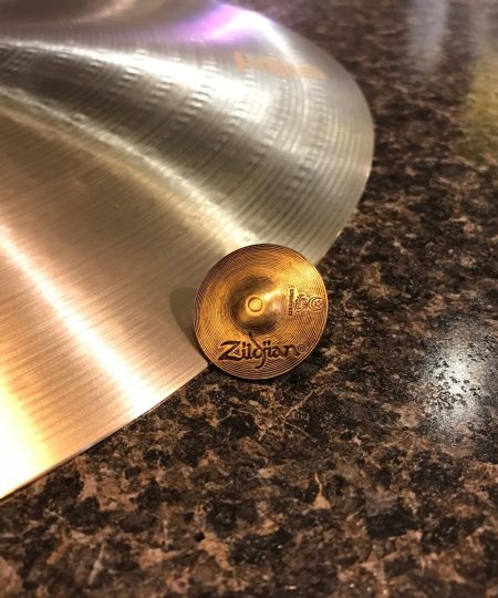 Zildjian ZPIN Collectible Cymbal Pin Nice Gift for Drummer