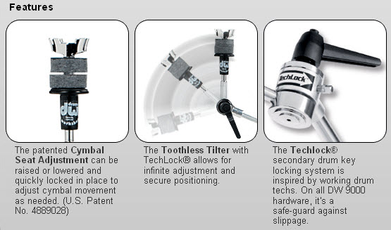 DW Drums Low Cymbal Boom / Straight Stand DWCP9701 - Image 2