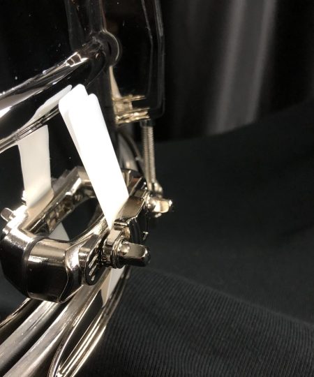 Alternative view of Ludwig Super Ludwig COB 6.5x14 Brass Snare with Nickel Hardware LB402BN