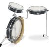 DW Drums Low Pro Black Diamond 3pc Performance Series Maple Compact Kit DRKTPFC03RKBD