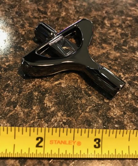 TAMA TDK10BN Black Nickel Drum Key with Quick-Turn Knob Large EZ Grip