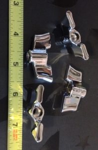DW Drums DWSM2007 4-Pack of 8mm Cymbal Stand Tilter Wing Nuts