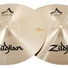 Zildjian 14 in. A Series New Beat Hi Hat Cymbal Pair  A0133 Traditional Finish