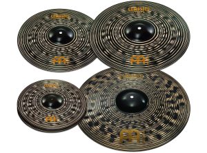 Meinl Set Classics Custom Dark Cymbal Pack 14h/16c/20r With Free 18 Crash