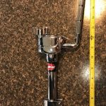 Gibraltar Hardware SC-BCLR-L Tom Arm with 12.7mm L-rod Fits DW and others