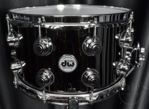 DW Drums 8x14 in. Collector's Series Snare Black Nickel Brass Chrome Hardware