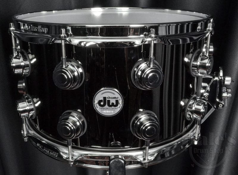DW Drums 8x14 in. Collector's Series Snare Black Nickel Brass Chrome Hardware