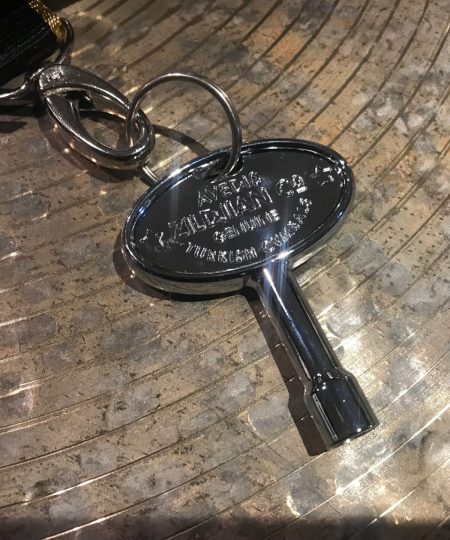 Alternative view of Zildjian ZKEY with Lanyard Chrome Drum Tuning Key Nice Drummer Gift