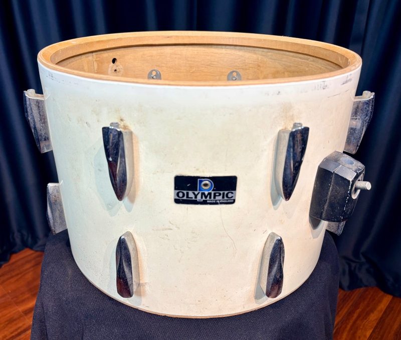 Premier Vintage Olympic Drums - 9.5 x 14 inch White Tom Shell