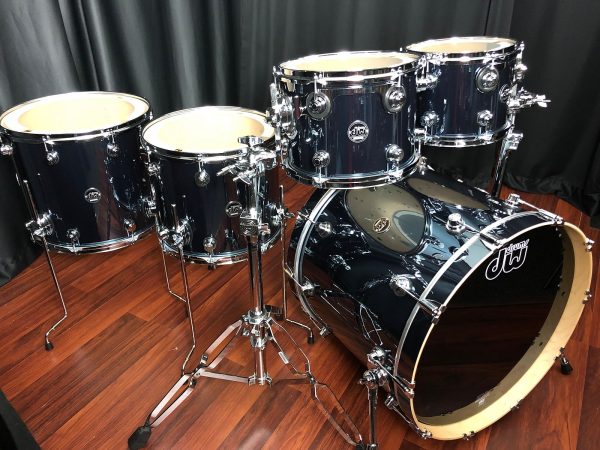 DW Drums Performance Series Maple 5pc Chrome Shadow