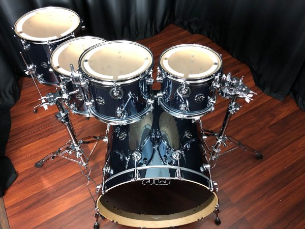 DW Drums Performance Series Maple 5pc Chrome Shadow