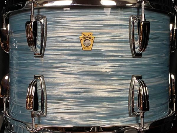 Ludwig Legacy Classic Mahogany Vintage Blue Oyster 3pc Drum Set