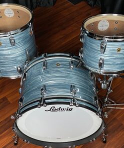 Ludwig Legacy Classic Mahogany Vintage Blue Oyster 3pc Drum Set