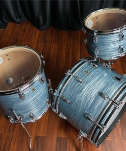 Ludwig Legacy Classic Mahogany Vintage Blue Oyster 3pc Drum Set