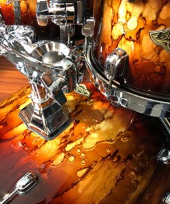 TAMA Starclassic WB Molten Brown Burst 4pc Drum Set WBS42SMBR 8 TAMA Starclassic Walnut Birch Molten Brown Burst 4pc Drum Set