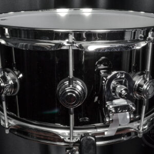 DW Collector's Black Nickel Over Brass Snare Mag Throw
