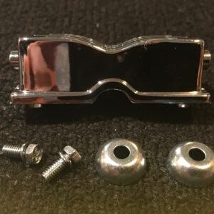Ludwig P2234B Chrome Small Twin Lug Casing For Beaded Shell Snare Drums