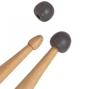 Vic Firth UPT practice tips shown on sticks