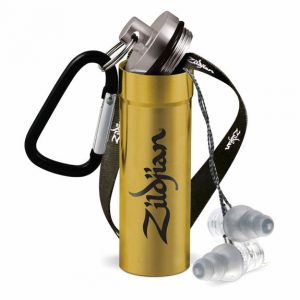 Zildjian High-Fidelity Earplugs Hearing Protection Pair with Carry Case